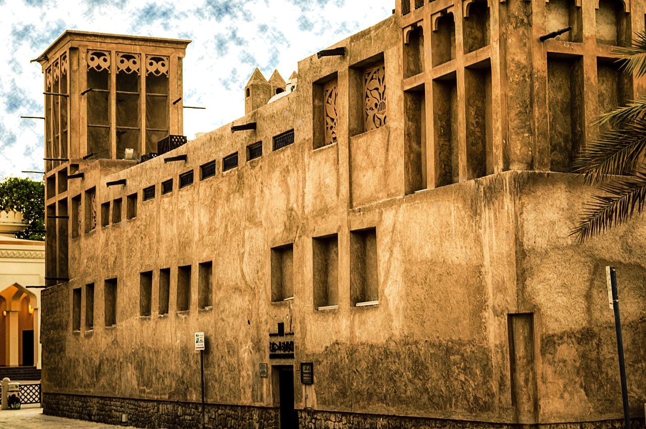 bastakhia, dubai, temple, history, travel, building, architecture, culture, asia, islam, religion, tourism, traditional, old, monument, heritage, view, oriental, landscape, brown history, brown culture, dubai, dubai, dubai, dubai, dubai